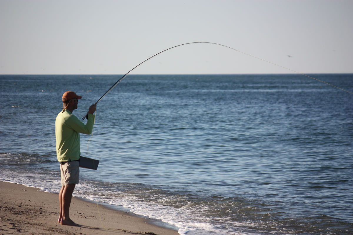 Fall Fishing on the Beach Outdoor Enthusiast Lifestyle Magazine