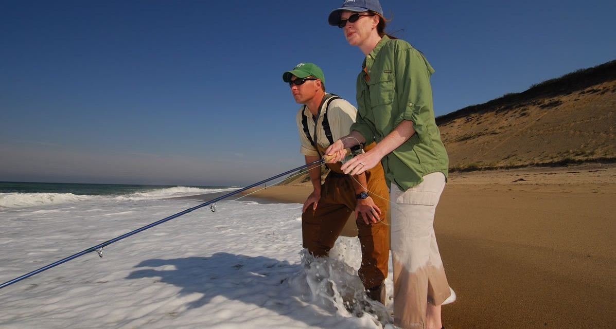 Fall Fishing on the Beach