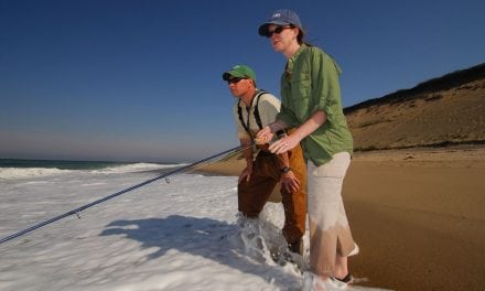 Fall Fishing on the Beach