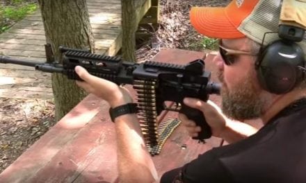 This Belt-Fed AR-15 is Sickeningly Awesome