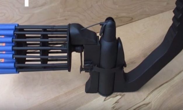 This DIY Nerf Gatling Gun is the Coolest Thing You’ll See All Day
