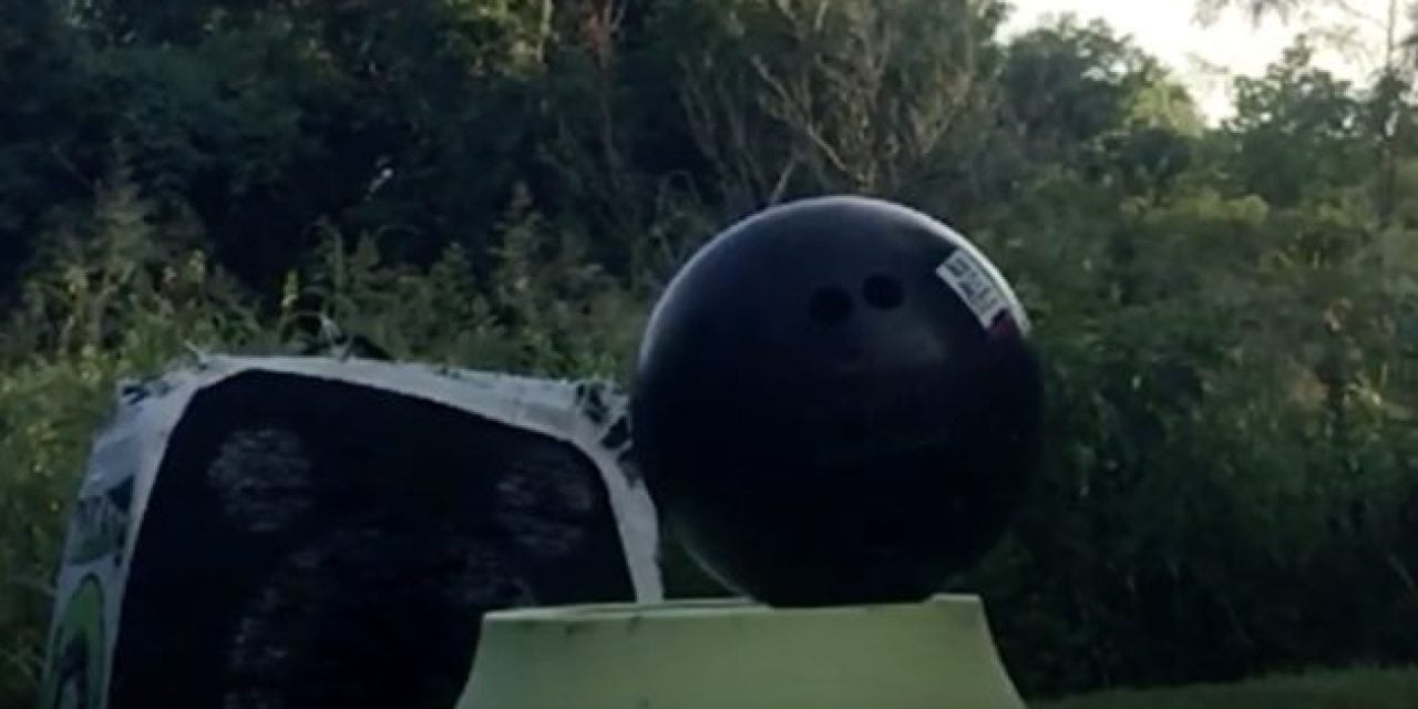 What Happens When You Shoot a Bowling Ball with a Compound Bow?