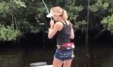 Alligator Gives Female Angler An Experience She Won’t Soon Forget