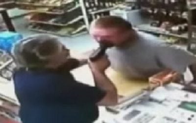 Attempted Robbery Thwarted By War Veteran Grocery Store Clerk