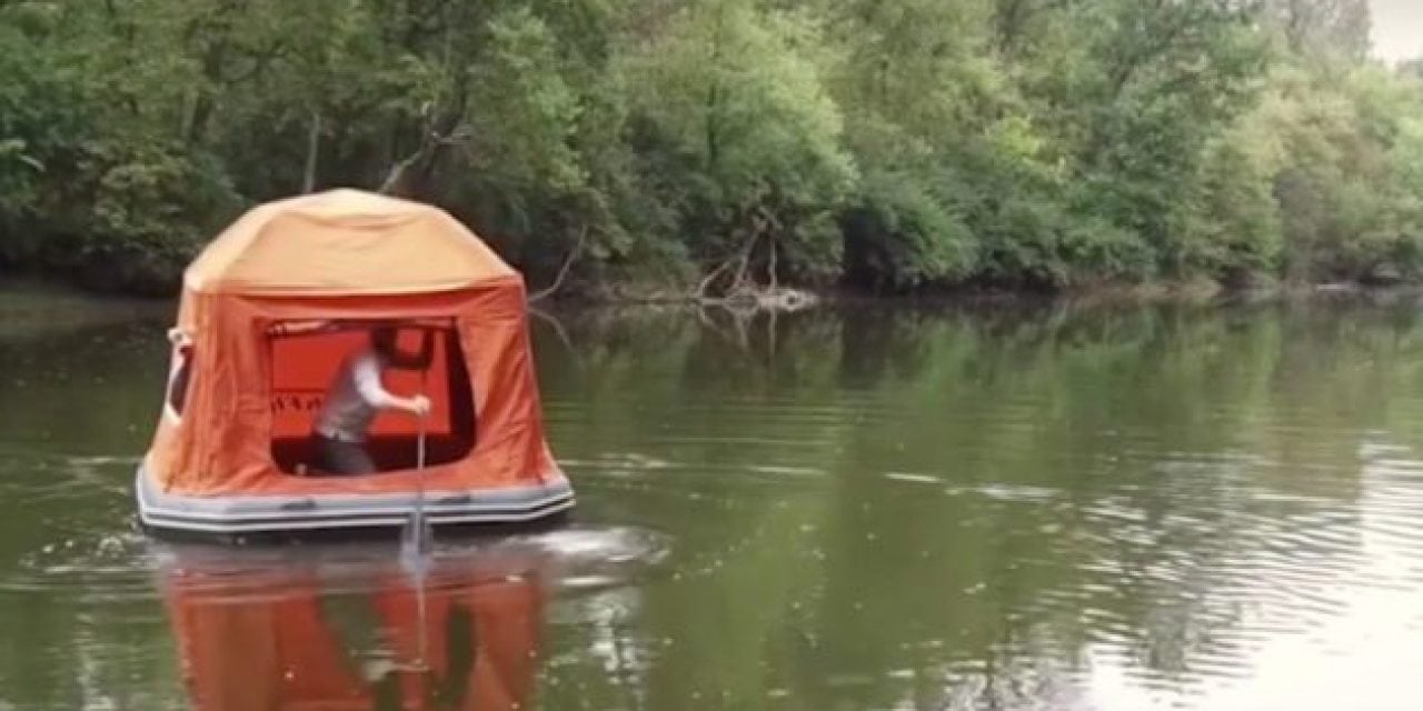 Camping In a Tent On Water? Now You Can