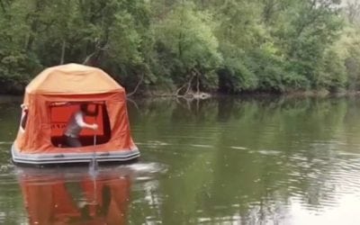 Camping In a Tent On Water? Now You Can