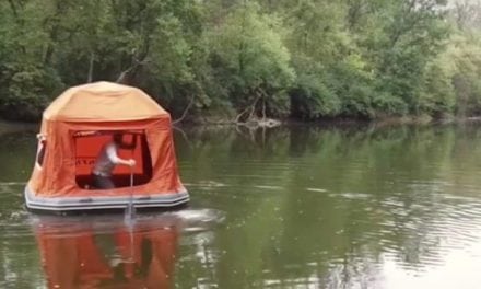 Camping In a Tent On Water? Now You Can