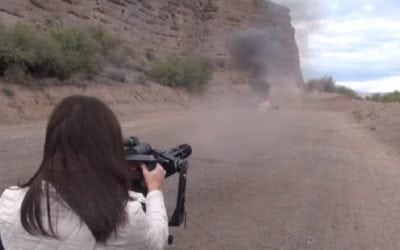Firepower Fun: Minigun vs. Truck