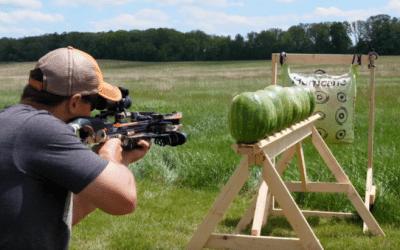 How Many Watermelons Will a Crossbow and a .223 Shoot Through?