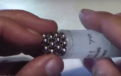 Magnetic Buckshot Fires Surprisingly Well From a Shotgun