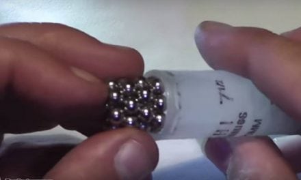 Magnetic Buckshot Fires Surprisingly Well From a Shotgun