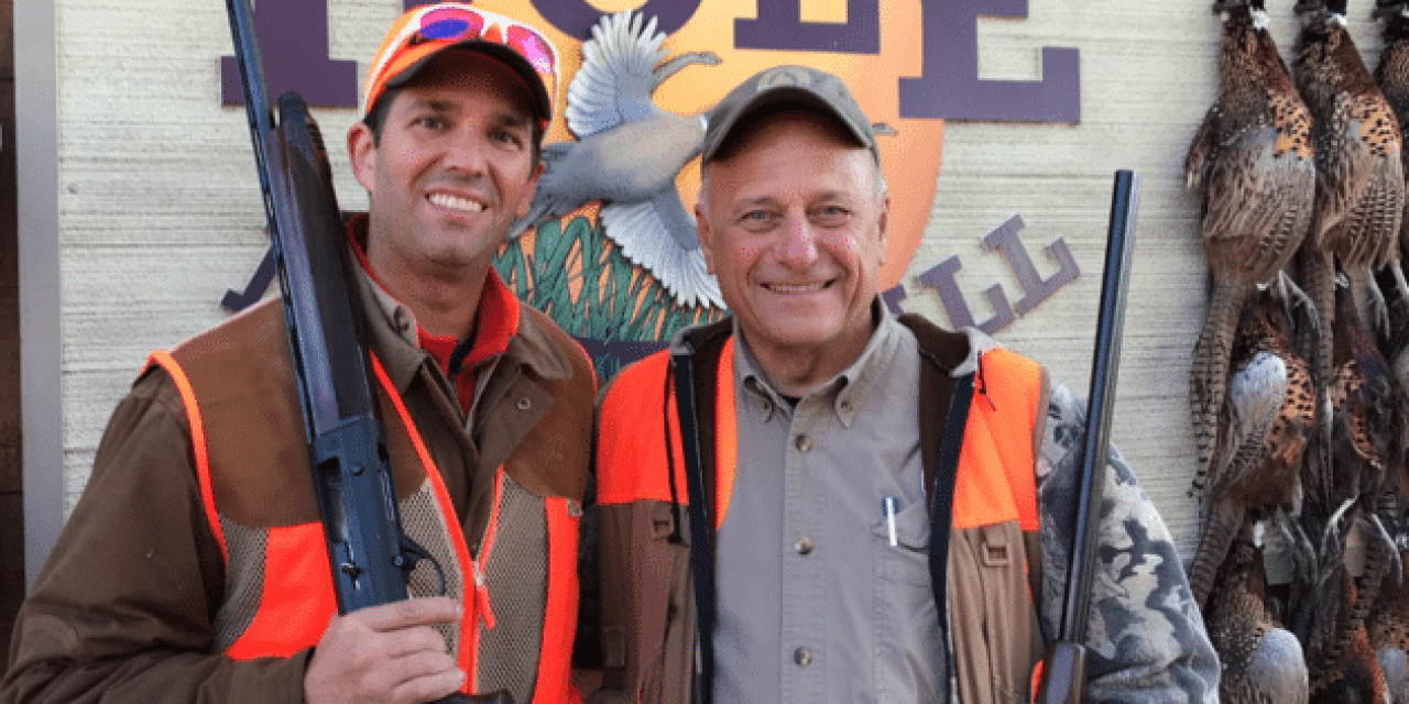 Rep. Steve King’s Twitter Mistake About Pheasant Hunting With Donald Trump, Jr. Doesn’t End Well