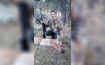 South Dakota Teen Sets Up in Playhouse, Takes Down Goat-Killing Mountain Lion