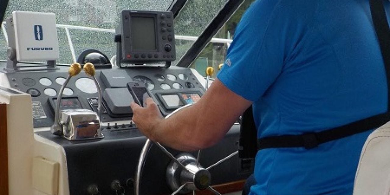 The Five Seconds That Can Get a Boater Into Trouble – “Reading a text”