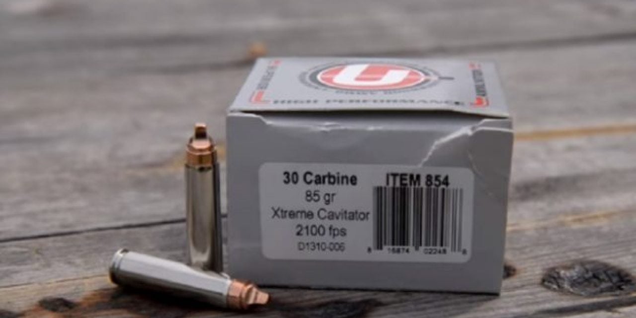 The Underwood .30 Carbine Xtreme Cavitator Ammunition is Wicked Awesome