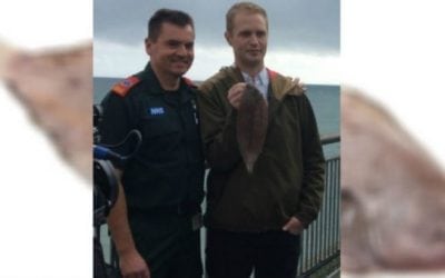 What the…?! Angler Nearly Dies in England After Fish Jumps Down His Throat