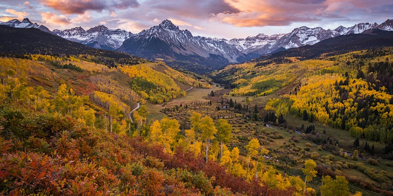 Autumn Sunrise Over Sneffels Range