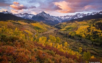 Autumn Sunrise Over Sneffels Range