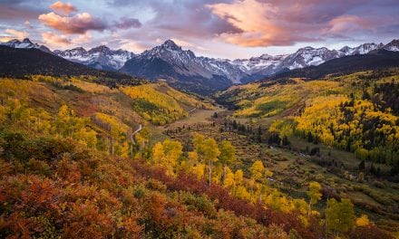 Autumn Sunrise Over Sneffels Range