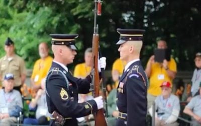 Rifle Inspection Ceremony at Arlington National Cemetery Will Leave You In Awe