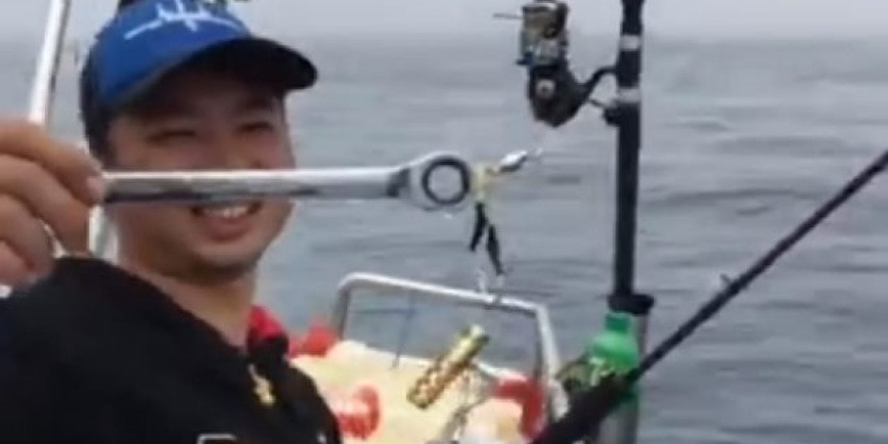 True Story: Man Catches Fish With Combination Wrench