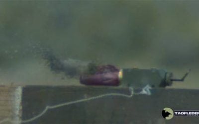 What Happens When a Shotgun Shell Explodes Outside a Gun?