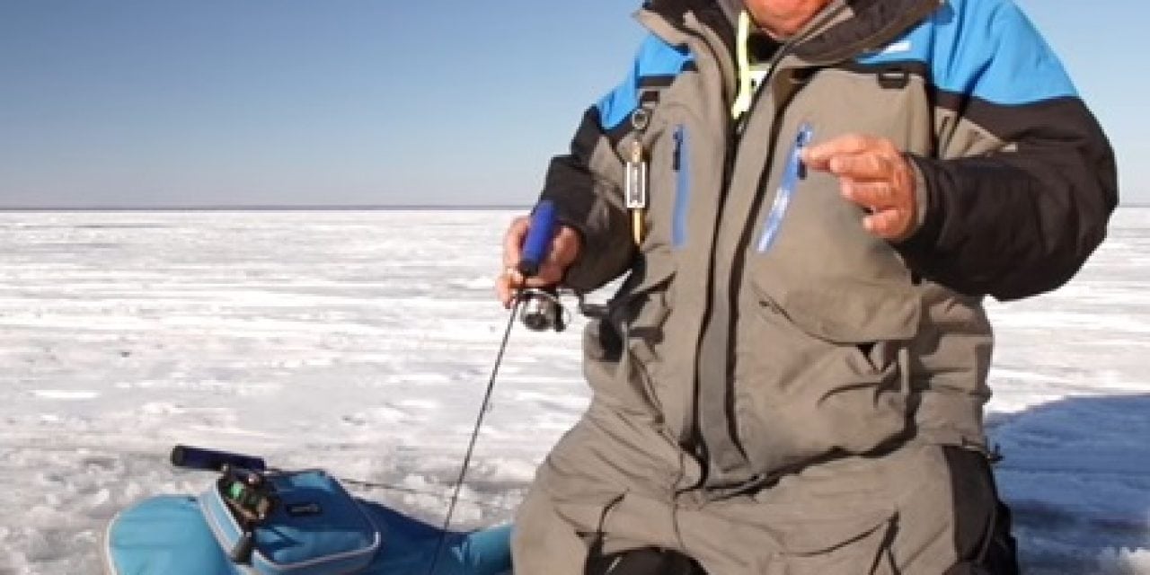 Dave Genz Legacy Ice Fishing Rod with Winn Grip Handles