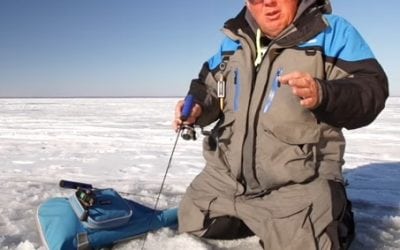 Dave Genz Legacy Ice Fishing Rod with Winn Grip Handles