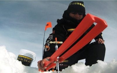 Fishing Big Baits Under The Ice