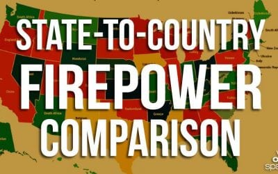 Gun Ownership Infographic Compares Each State to a Foreign Country