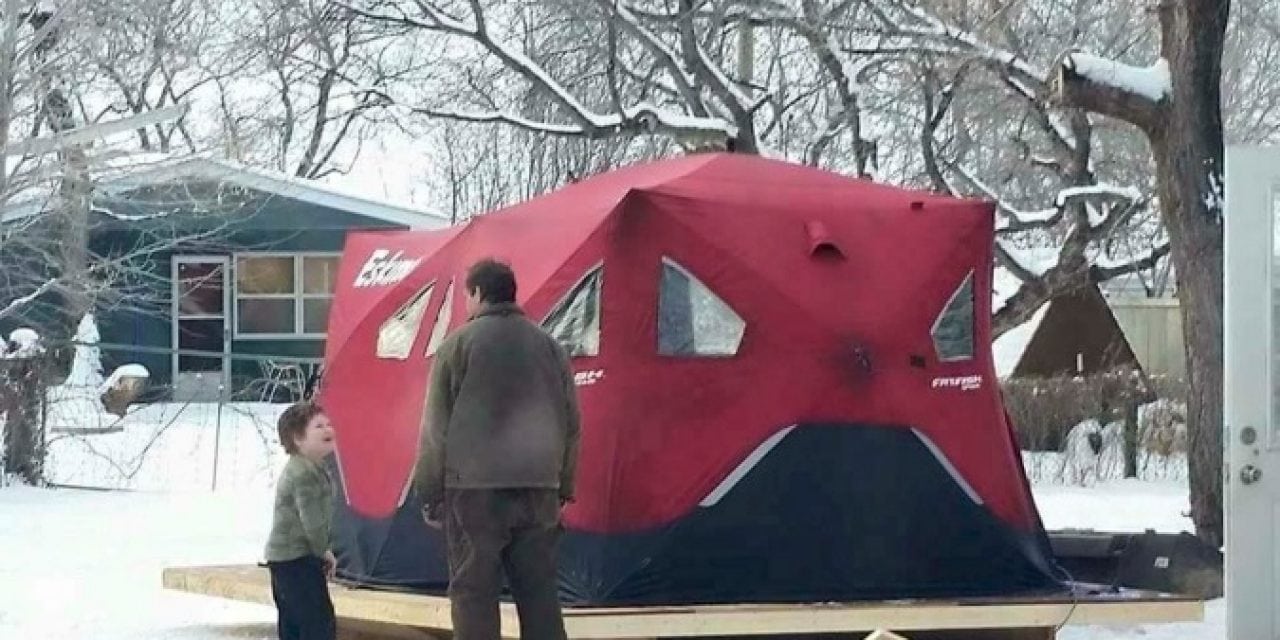 Manitoba ice fishers send family big Christmas present