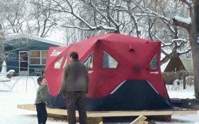 Manitoba ice fishers send family big Christmas present