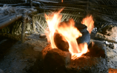 Primitive Technology: Making a Fired Clay Pot to Boil Water