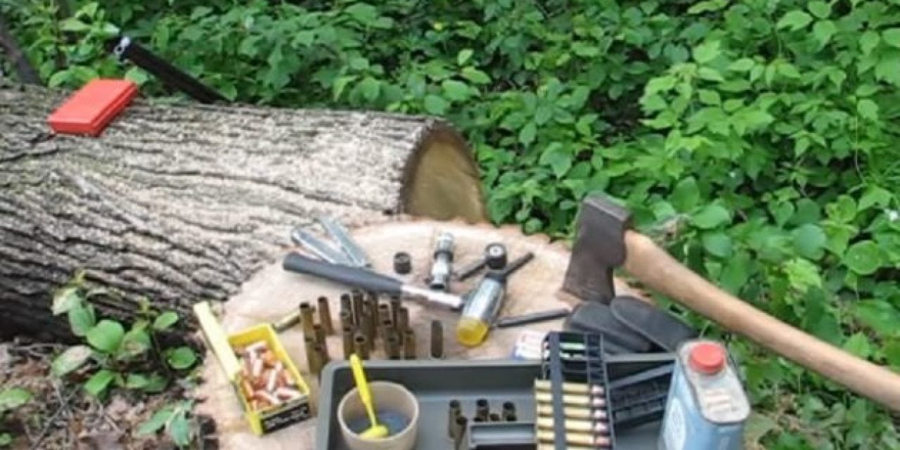 Reloading .45-70 Cartridges Out in the Field