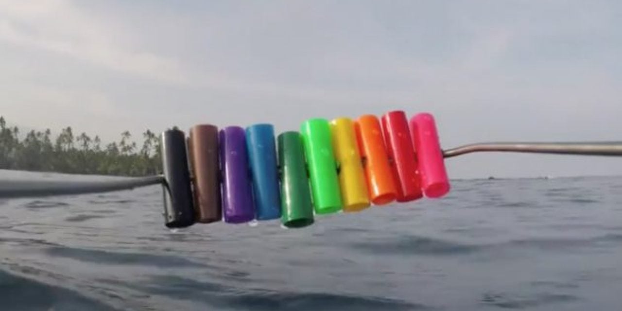 Test Shows How Lure Color Is Effected at Different Depths