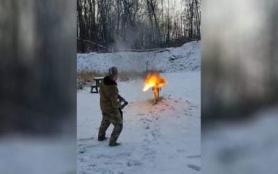 The Ultimate Christmas Present is a Flamethrower