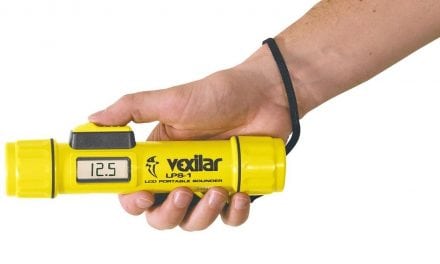 The Vexilar LPS-1 is a hand held digital depth finder