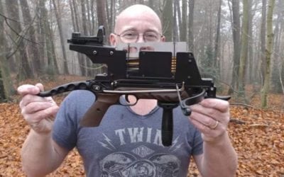 Video: Check Out This 10-Shot Pistol Crossbow Modification