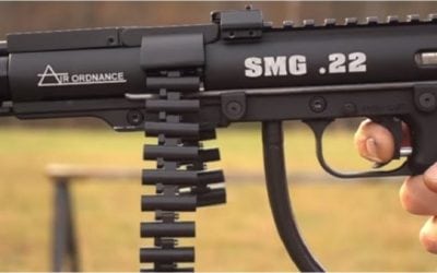 Video: This Belt-Fed, Full-Auto Pellet Gun Just Looks Like Too Much Fun