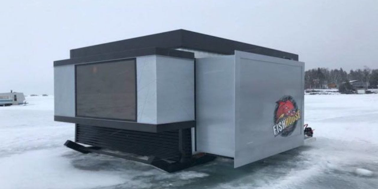 We Just Found Your New Ice Fishing Castle