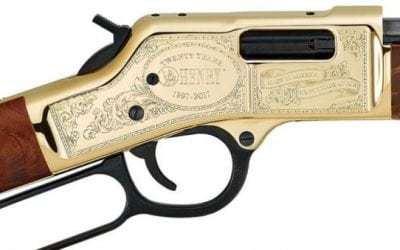 20th Anniversary Henry Rifles Auctioned for Charity