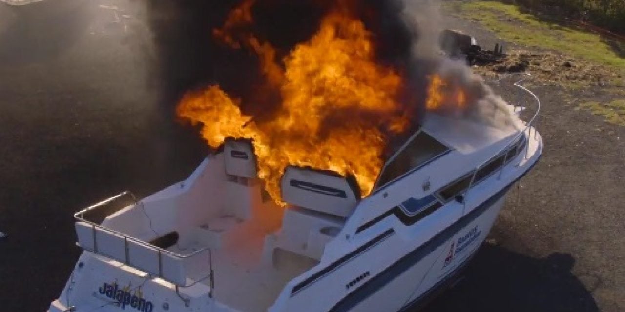 4 Fire Extinguisher Myths About A Boat Fire