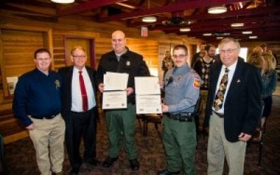 Commission recognizes conservation officers, approves reduced-price restricted deer permit