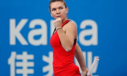 Halep: I Buy Match Clothes Online