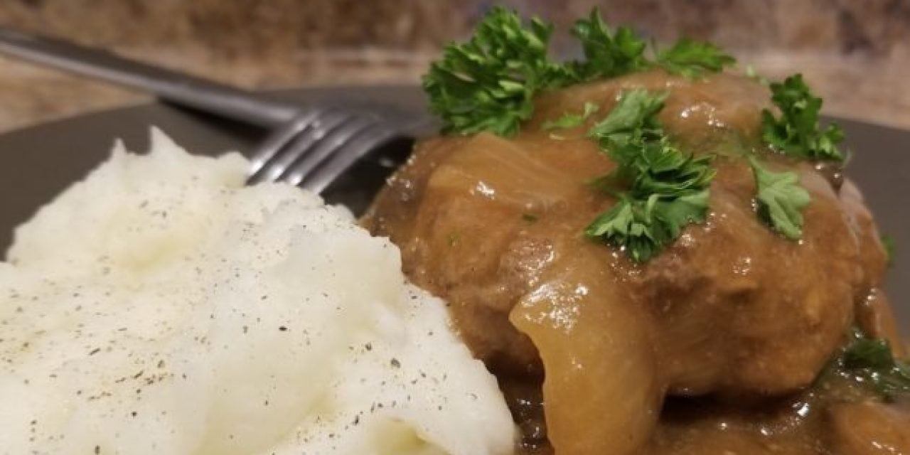 Here’s a Super Easy Crock-Pot Venison Salisbury Steak