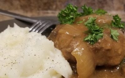 Here’s a Super Easy Crock-Pot Venison Salisbury Steak