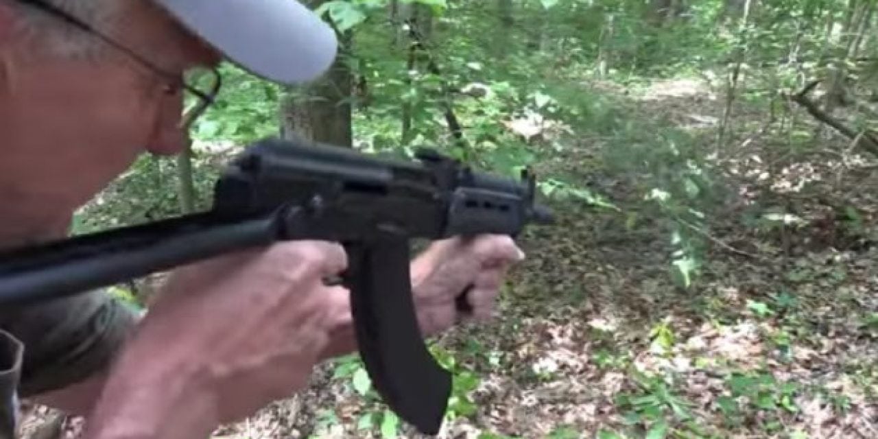 Hickok45 Blasts Away with a Full-Auto Draco AK-47