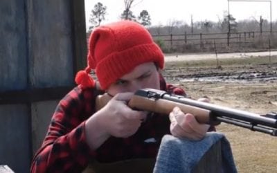 Mark3smle Tests Out a Christmas Present: The Popular Marlin Model 60 .22 Rifle