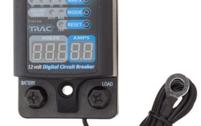 TRAC 12v Digital Circuit Breakers with Display