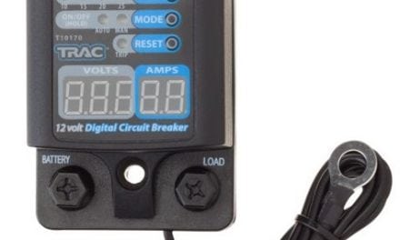 TRAC 12v Digital Circuit Breakers with Display